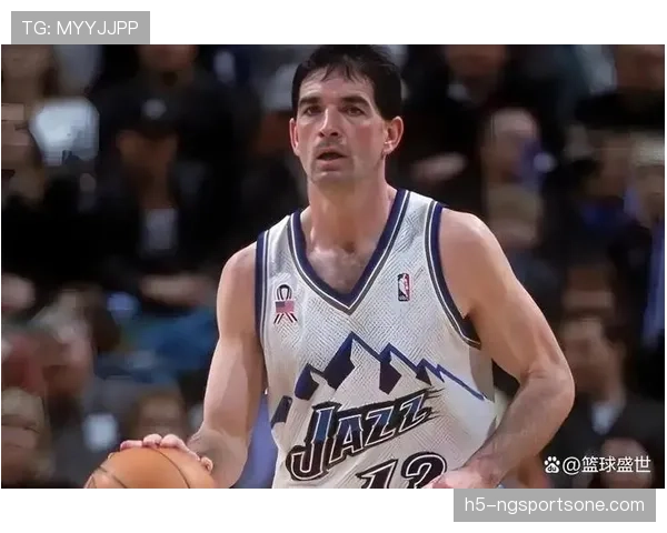 斯托克顿无球掩护制造错位，主导爵士进攻节奏